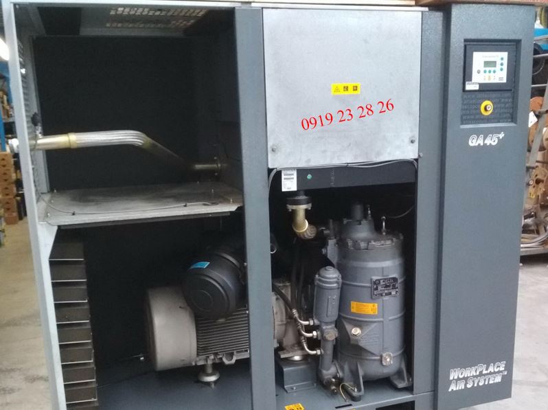 may nen khi truc vit atlas copco ga45