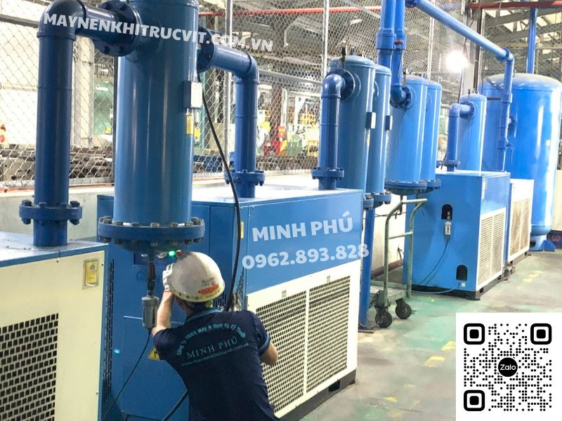 Vì sao nên chọn bảo dưỡng, sửa chữa máy nén khí Hitachi tại Minh Phú