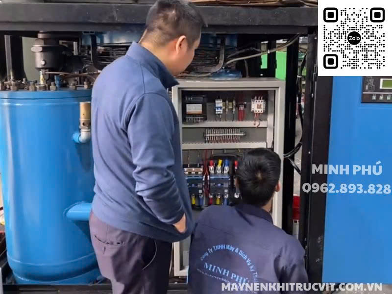 Bảng điều khiển máy nén khí Hitachi, Bảo dưỡng máy nén khí Hitachi, Sửa chữa máy nén khí Hitachi, Hitachi air compressor repair service, Bao duong may nen khi Hitachi, Sua chua may nen khi Hitachi,