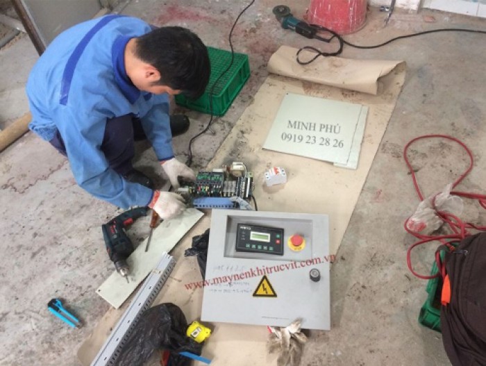 9 Lưu ý khi thay thế linh kiện điện tử cho màn hình máy nén khí
