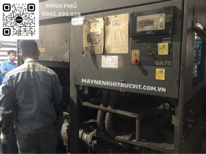 Bảo dưỡng hàng ngày máy nén khí Atlas Copco