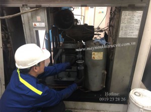 Sửa máy nén khí trục vít Sửa máy nén khí trục vít