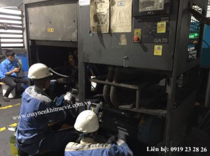 Nguyên nhân và cách khắc phục sự cố máy nén khí Atlas Copco GA37, GA45, GA 55, GA 75 Nguyên nhân và cách khắc phục sự cố máy nén khí Atlas Copco GA37, GA45, GA 55, GA 75