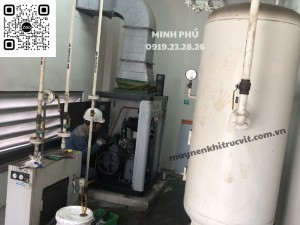 Khắc phục hiện tượng nước bị lẫn trong khí nén đầu ra máy nén khí Hitachi Khắc phục hiện tượng nước bị lẫn trong khí nén đầu ra máy nén khí Hitachi