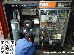 Bảng lỗi ALARM/ SHUTDOWN trên bảng điều khiển máy nén khí Hitachi Bảng lỗi ALARM/ SHUTDOWN trên bảng điều khiển máy nén khí Hitachi
