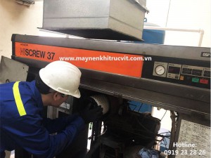 Bảo dưỡng định kì máy nén Hitachi 22kw Bảo dưỡng định kì máy nén Hitachi 22kw