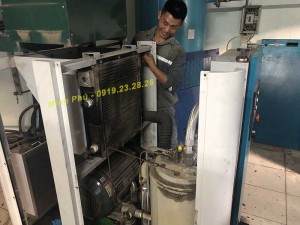 Xử lý sự cố két giải nhiệt dầu máy nén khí Xử lý sự cố két giải nhiệt dầu máy nén khí