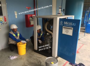 Bảo dưỡng máy nén khí Micos 22, Micos 22D Bảo dưỡng máy nén khí Micos 22, Micos 22D