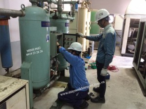 Bảo dưỡng máy sấy khí hấp thụ Bảo dưỡng máy sấy khí hấp thụ
