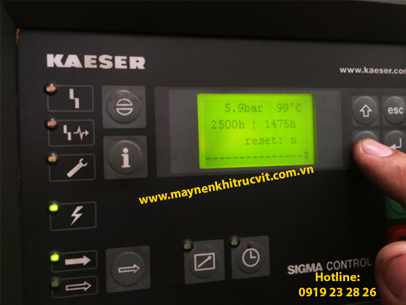 Bảng điều khiển máy nén khí Kaeser Sigma Control, Sửa chữa máy nén khí Kaeser Sigma Control,