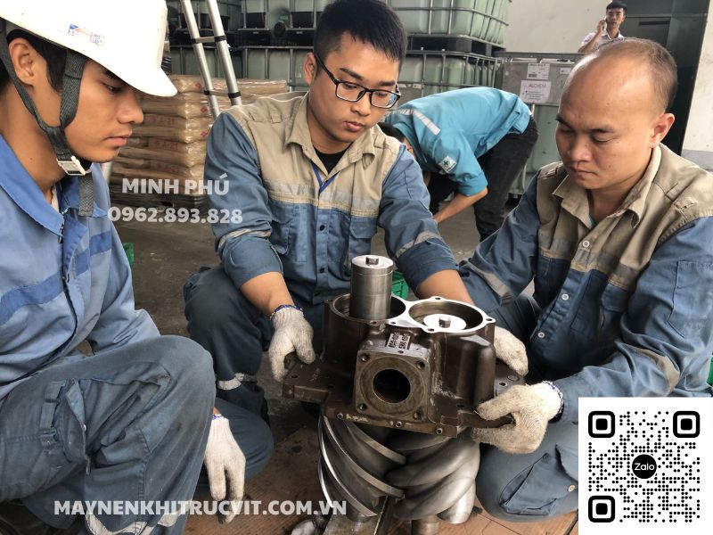 Bảo dưỡng máy nén khí Atlas Copco, Sửa chữa máy nén khí Atlas Copco, Atlas Copco air compressor repair sevice, Bao duong may nen khi Atlas Copco, Sua chua may nen khi Atlas Copco, Xử lý sự cố chảy dầu van cổ hút máy nén khí Atlas Copco,