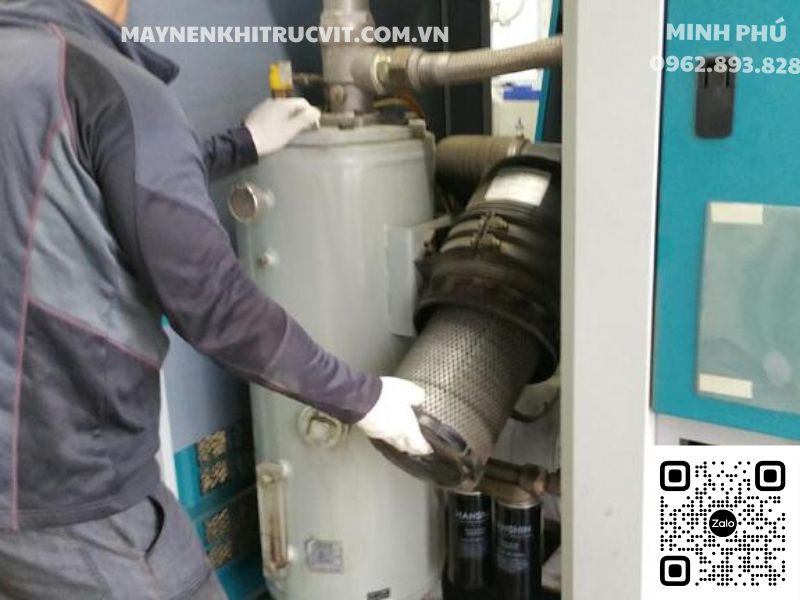 Bảo Dưỡng Hàng Năm Máy Nén Khí Hanshin, Sửa chữa máy nén khí Hanshin, Hanshin air compressor, Bao duong may nen khi Hanshin, Sua chua may nen khi Hanshin, Service of Hanshin air compressor repair,