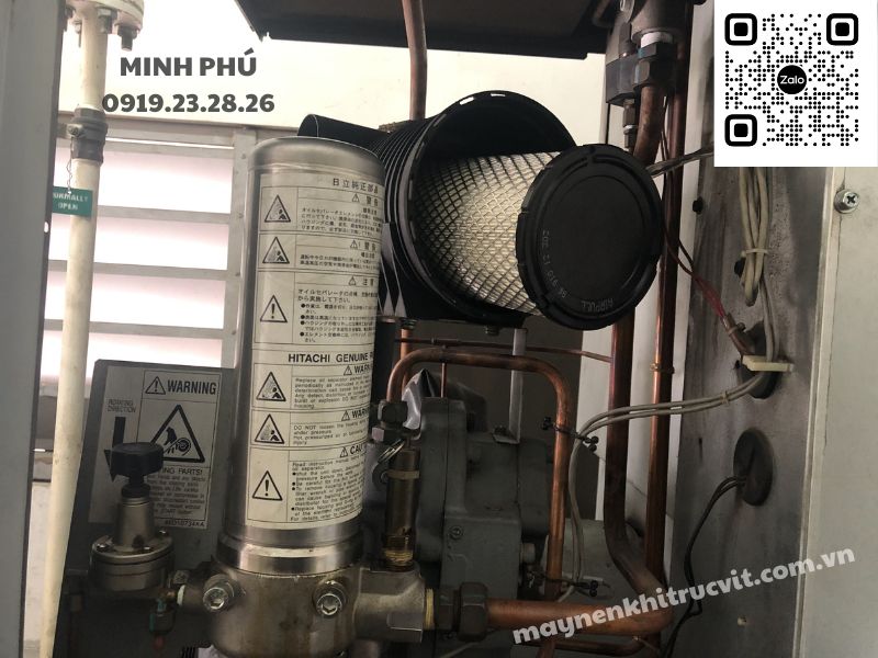 Bảo dưỡng bộ lọc gió trong máy nén khí Kobelco, Sửa chữa máy nén khí Kobelco, Kobelco air compressor maintanece service, Bao duong may nen khi Kobelco, Sua chua may nen khi Kobelco, Lọc gió máy nén khí Kobeclo, 