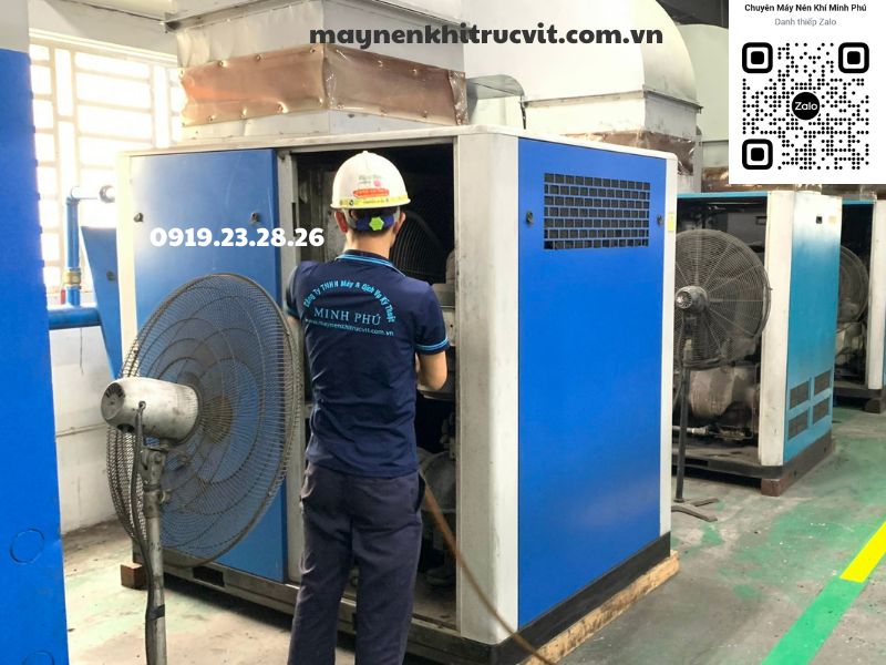 Hệ thống máy sấy Dryer, bảo dưỡng máy nén khí Hitachi, sửa chữa máy nén khí Hitachi, Hitachi air compressor repair service, bao duong may nen khi Hitachi,