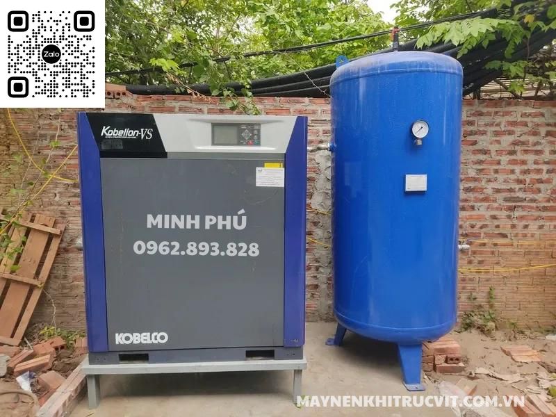 Bình chứa khí nén máy nén khí Kobelco, Bảo dưỡng máy nén khí Kobelco, Sửa chữa máy nén khí Kobelco, Kobelco air compressor maintanece service, Bao duong may nen khi Kobelco, Sua chua may nen khi Kobelco,