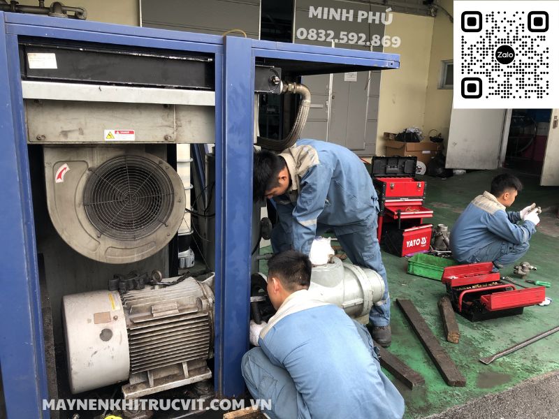 Lỗi keo dầu máy nén khí KyungWon, Bảo dưỡng máy nén khí KyungWon, Sửa chữa máy nén khí KyungWon, KyungWon air compressor repair sevice, Bao duong may nen khi KyungWon, Sua chua may nen khi KyungWon,