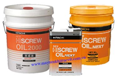 dau may nen khi hitachi, Hiscrew oil next, 