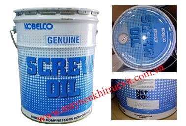 Kobelco gunuine screw oil, kobelco air compressor oil, kobelco air compressor lubricant, maintenance of kobelco air compressor.