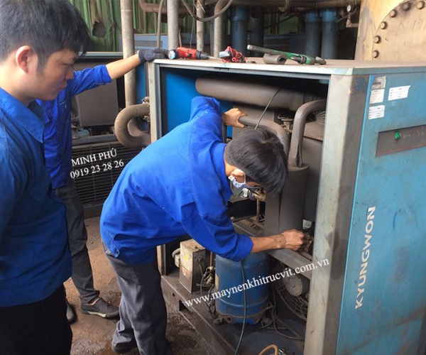 Sửa chữa máy sấy khí tác nhân lạnh - Air Dryer