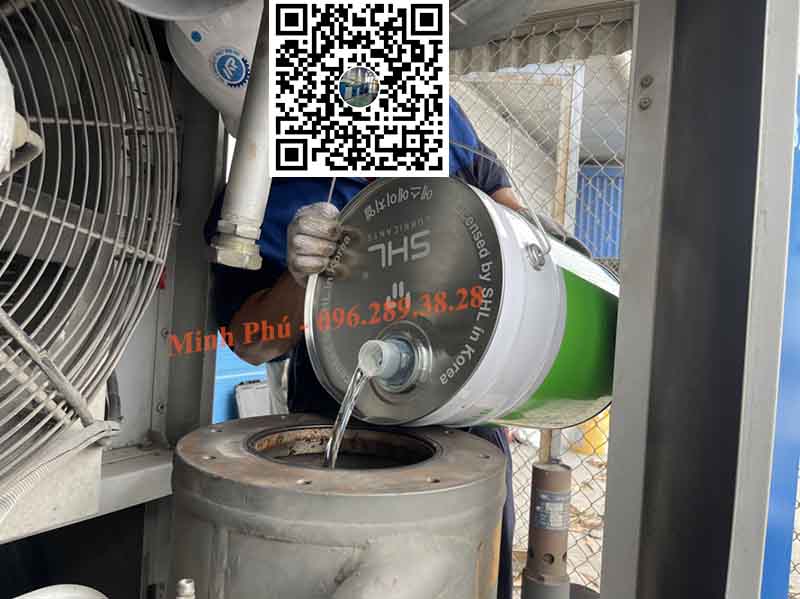 Dầu máy nén khí SHL Oil Air Compressor, dau may nen khi, dầu máy nén khí, air compressor oil,dầu máy nén khí trục vít